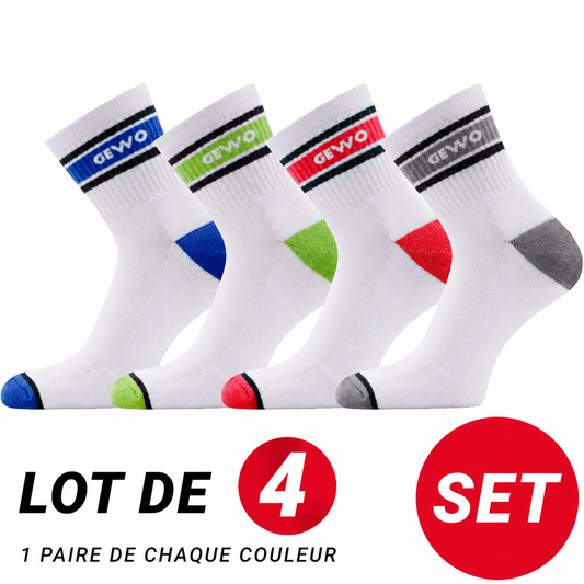 Gewo Chaussettes Step Flex III (Lot de 4)