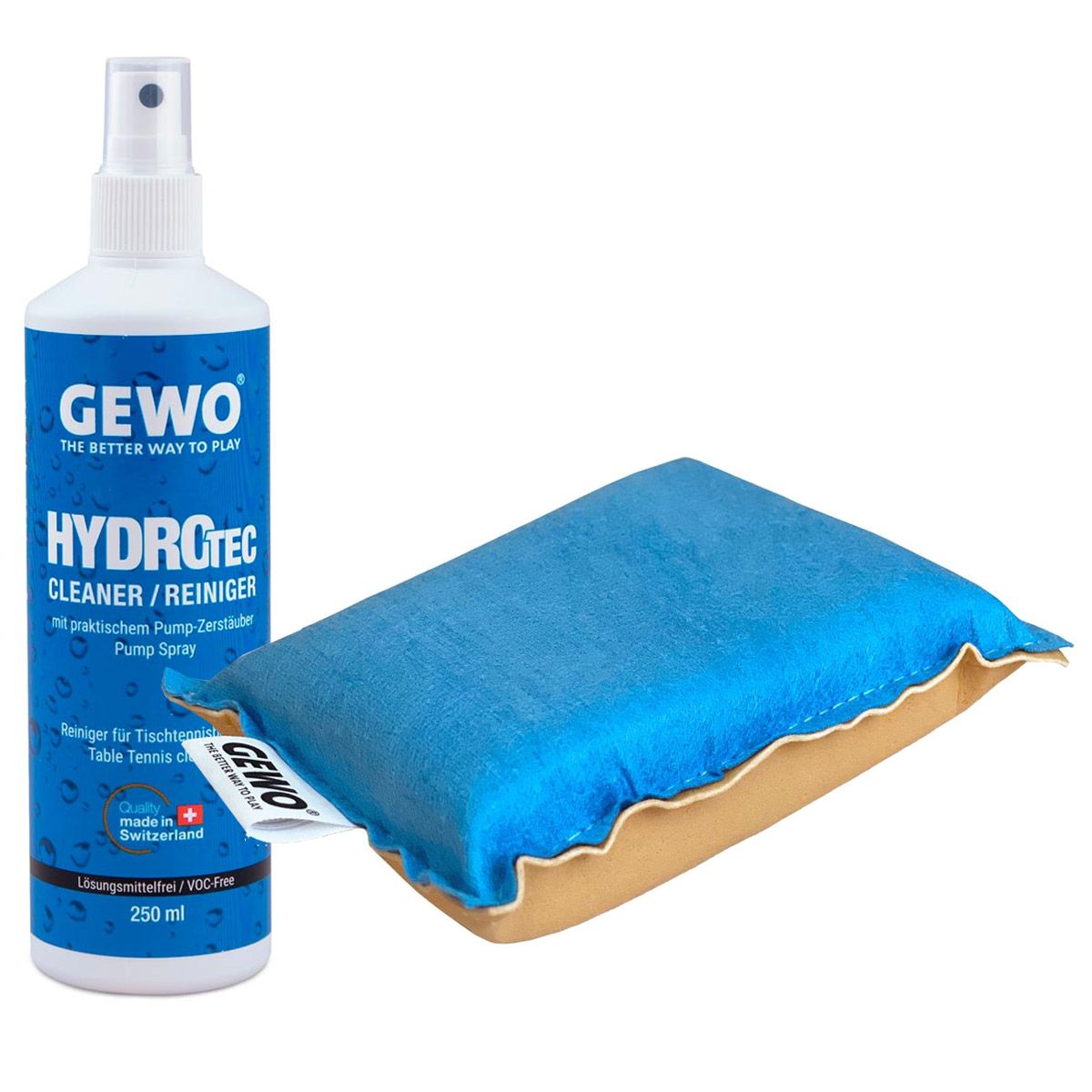 GEWO HydroTec – Kit Nettoyant Revêtement Tennis de Table 250 ml