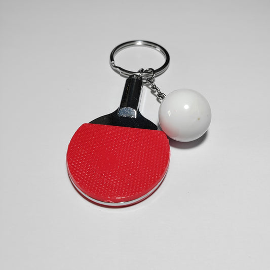 Porte clés raquette de tennis de table