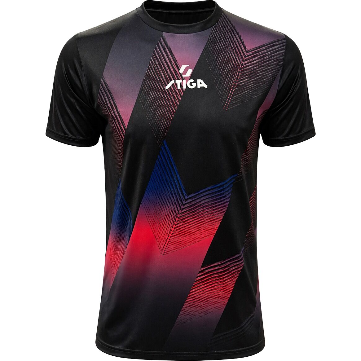 Stiga T-Shirt Pro Noir/Rose