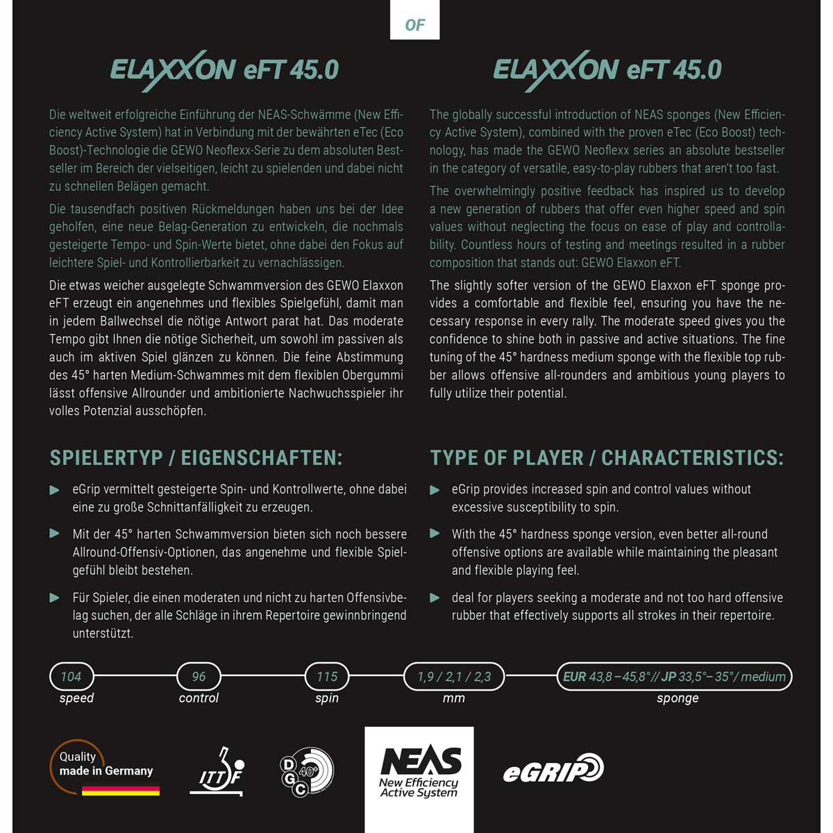 Gewo Elaxxon eFT 45.0