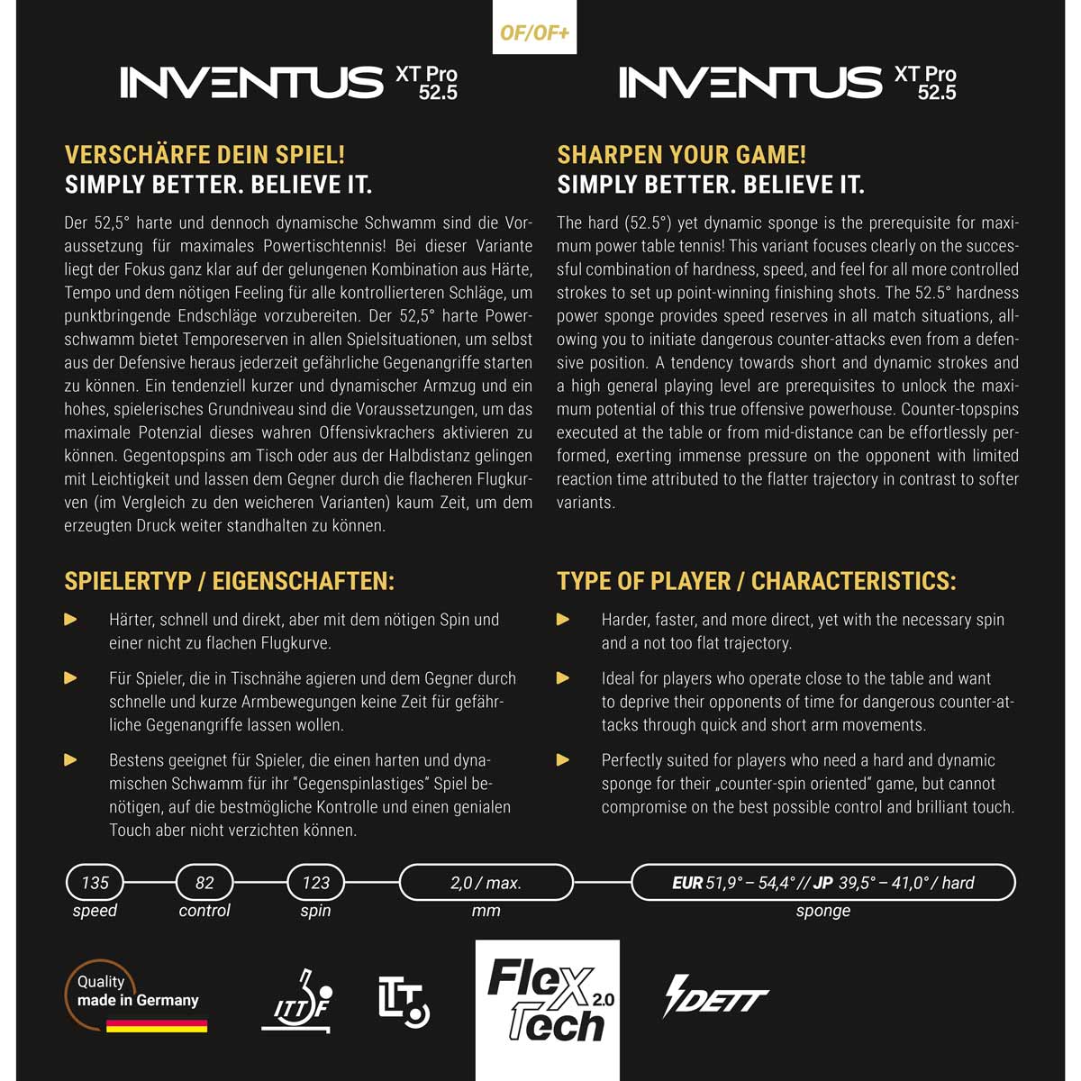 Gewo Inventus XT Pro 52.5