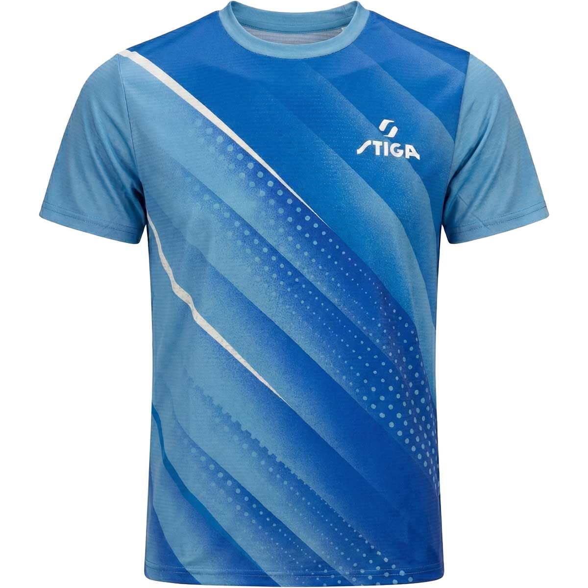 Stiga T-Shirt Carrera Bleu