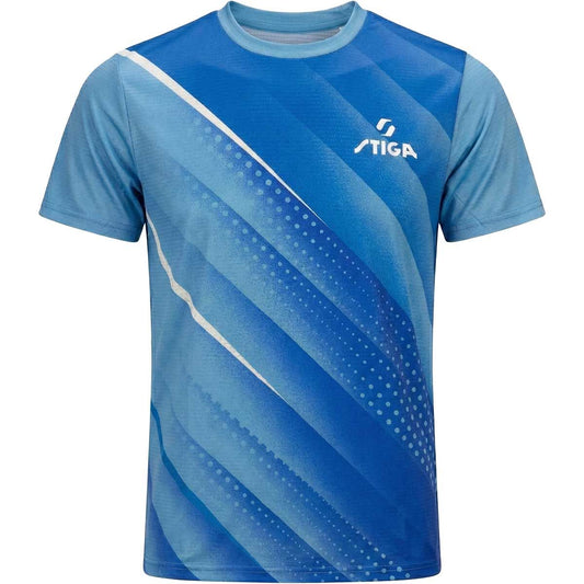 Stiga T-Shirt Carrera Bleu