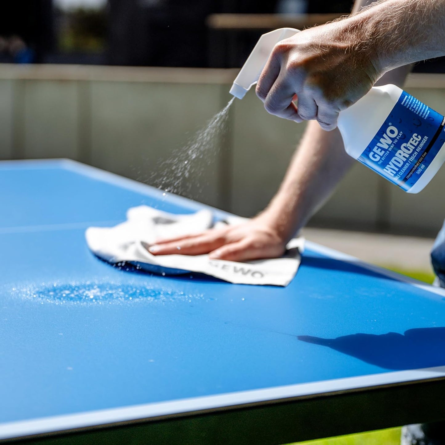 GEWO HydroTec Cleaning Set – Kit de Nettoyage pour Table de Tennis de Table