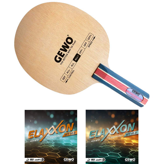 GEWO Raquette Allround Classic + Elaxxon 50.0 + 45.0