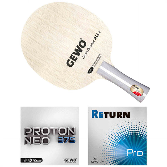 GEWO Raquette Zoom Balance + Proton Neo 375 + Return Pro