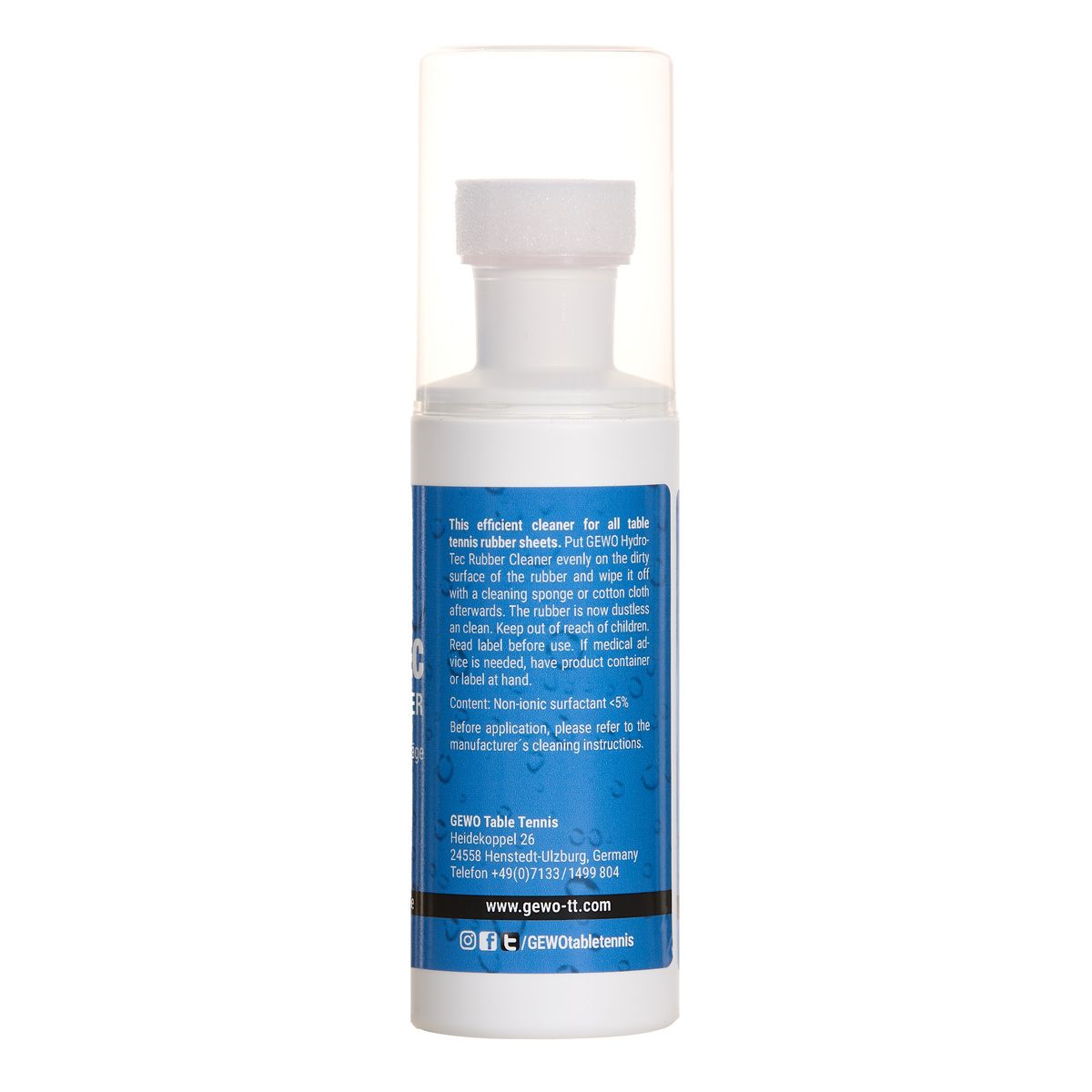 Nettoyant GEWO HydroTec avec éponge 100 ml