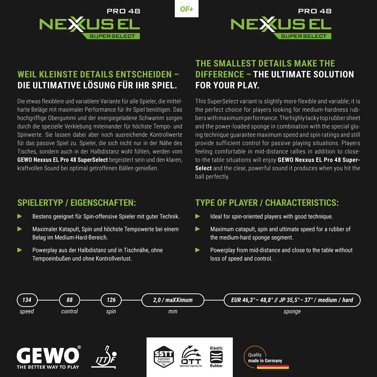 Gewo Nexxus EL Pro 48 SuperSelect