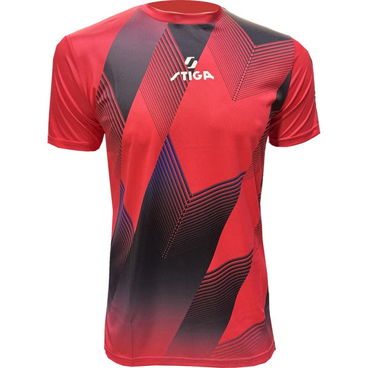 Stiga T-Shirt Pro Rose/Noir