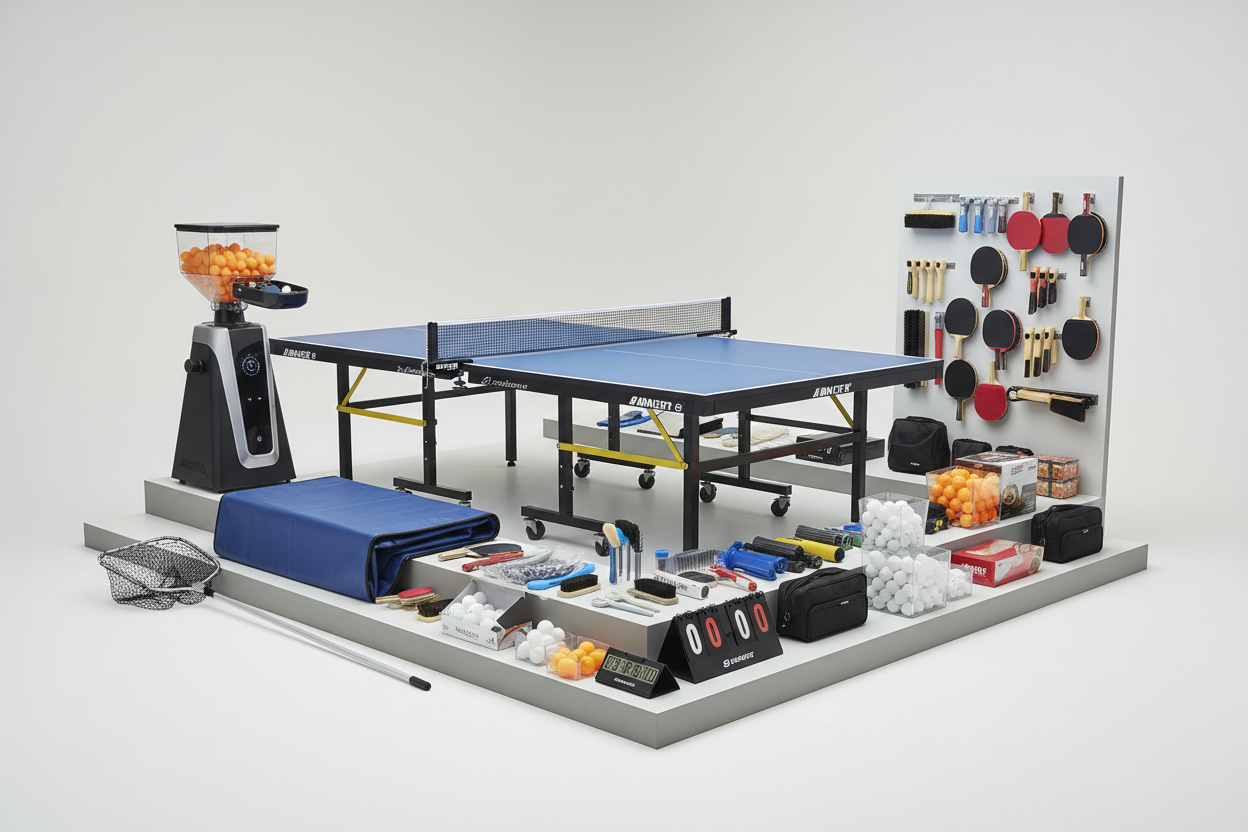 table tennis de table , robots tennis de table , équipements tennis de table